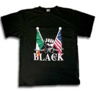 Black 47 Flag T-Shirt