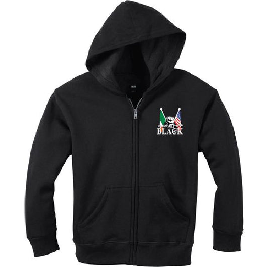 Black 47 Full Zippered Hoodie